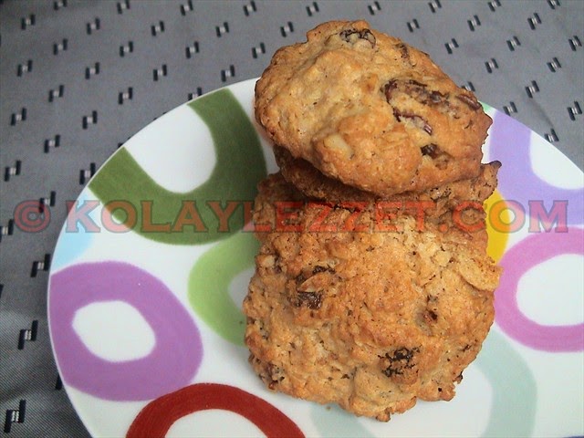 Oatmeal Cookies With Dried Fruits🍪